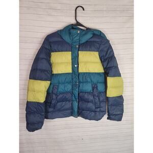 Eddie Bauer Stratustherm Hooded Down Jacket, sz Small